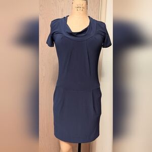 Banana Republic Navy Mini Dress